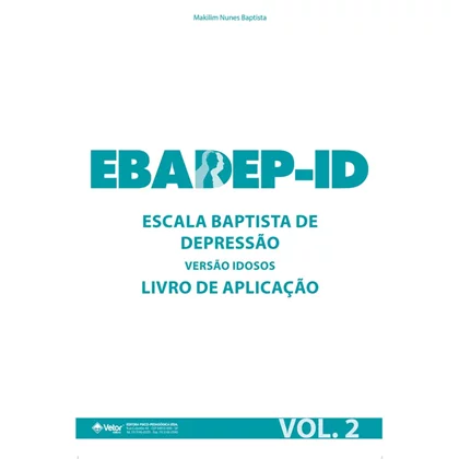 EBADEP-ID Livro de Aplica&Atilde;&sect;&Atilde;&pound;o VOL. 2