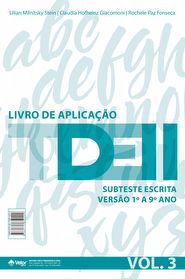 TDE II - Livro de AplicaÃ§Ã£o Subteste Escrita 1Âº ao 9Âº ano VOL. 3