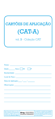 CAT-A CartÃµes de AplicaÃ§Ã£o VOL. 3