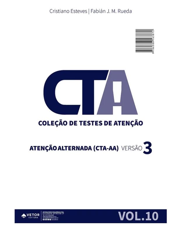 CTA - Livro de Aplica&Atilde;&sect;&Atilde;&pound;o Aten&Atilde;&sect;&Atilde;&pound;o Alternada Vers&Atilde;&pound;o 3 VOL. 10