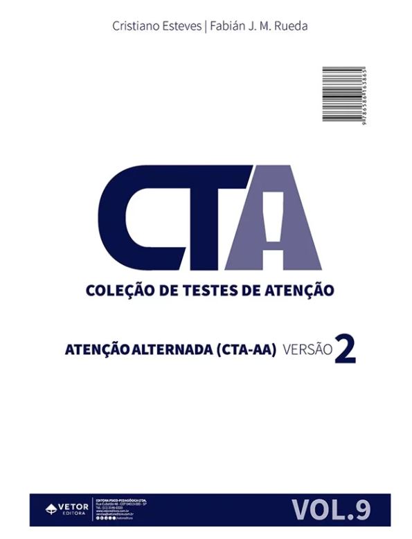 CTA - Livro de Aplica&Atilde;&sect;&Atilde;&pound;o Aten&Atilde;&sect;&Atilde;&pound;o Alternada Vers&Atilde;&pound;o 2 VOL. 9