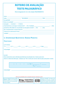 PalogrÃ¡fico Roteiro de AvaliaÃ§Ã£o
