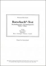 Teste de Rorschach - Conjunto de Pranchas Importadas