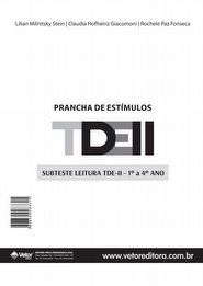 TDE II - Prancha de Estimulos Leitura 1Âº ao 4Âº ano