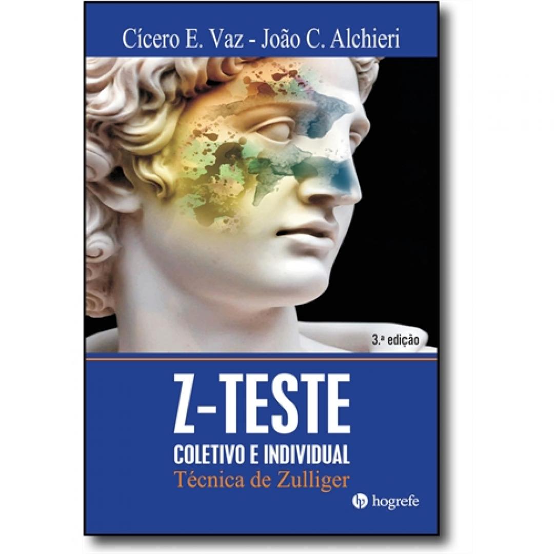 Z-TESTE , Zulliger Bloco de tabulaÃ§Ã£o (25 folhas) 