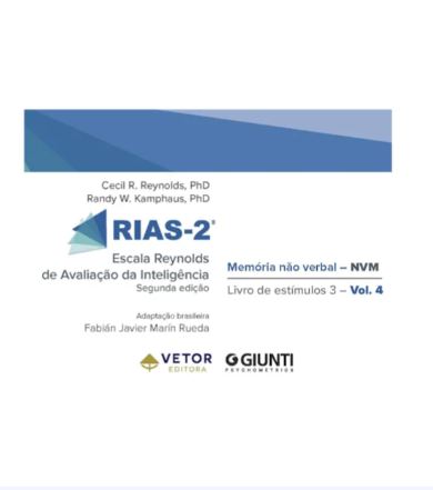 RIAS-2 - Livro de Est&Atilde;&shy;mulos 3 - NVM - Mem&Atilde;&sup3;ria n&Atilde;&pound;o Verbal Vol. 4